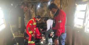 سرایت آتش مخزن گازوییل به ۷ خانه مسکونی در پارسیان