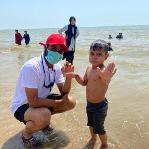 نجات کودک ۵ساله از غرق شدن