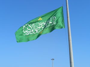پرچم حضرت علی بن موسی الرضا (ع) در ساحل بندرعباس به اهتزاز در آمد