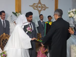 جشن ازدواج آسان برای ۱۵ زوج در بندرعباس برگزار شد