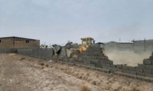 ۵۶ هزار متر مربع از اراضی ملی و دولتی در بندرعباس رفع تصرف شد