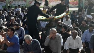 گزارش تصویری دعای ندبه با حضور خادمین حرم رضوی در ایسین