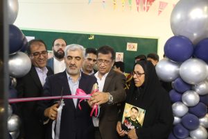 افتتاح سالن «شهید آذربادگان» در مدرسه استثنایی امید بندرعباس با حضور سالار قاسمی